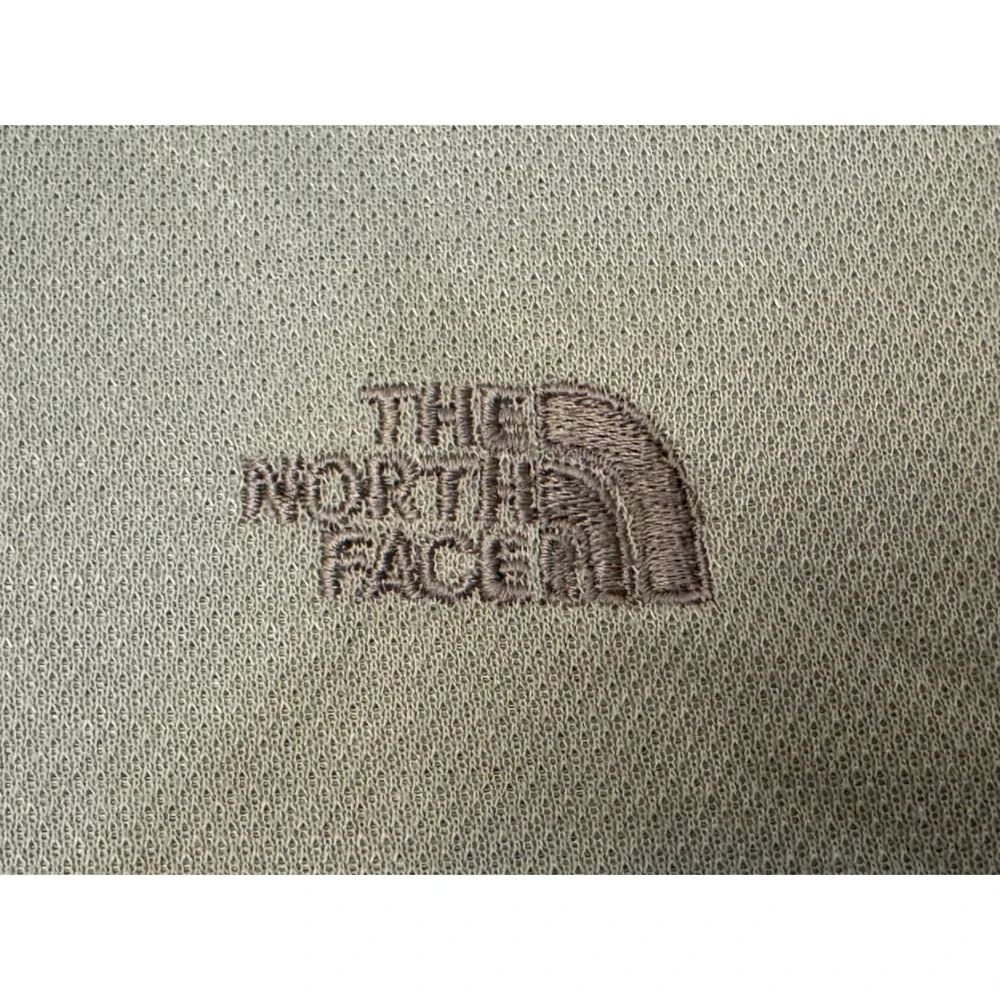 The North Face Sage Green Short Sleeve Polo Shirt Men's‎ Large